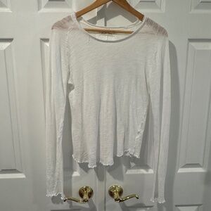 Free People We The Free L/S Tee - bright white - L - xlnt